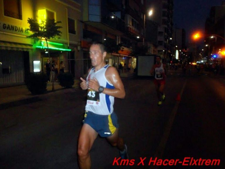 Sebastián Soriano en pleno esfuerzo