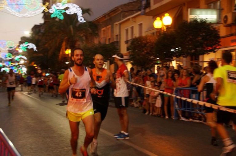 Rober Martínez durante la prueba