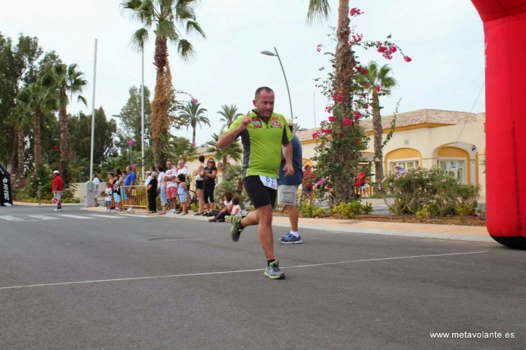 José María González entrando a meta