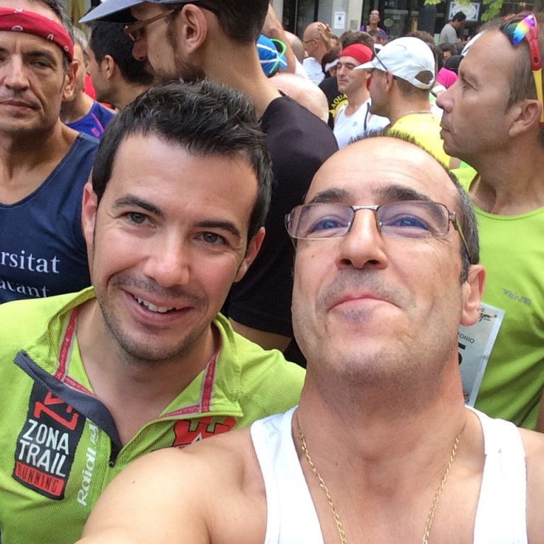 Tony Flor y Ángel Granizo