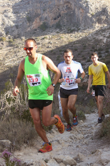 Cristian Martínez en el primer plano de la foto seguido de Javier Valdés