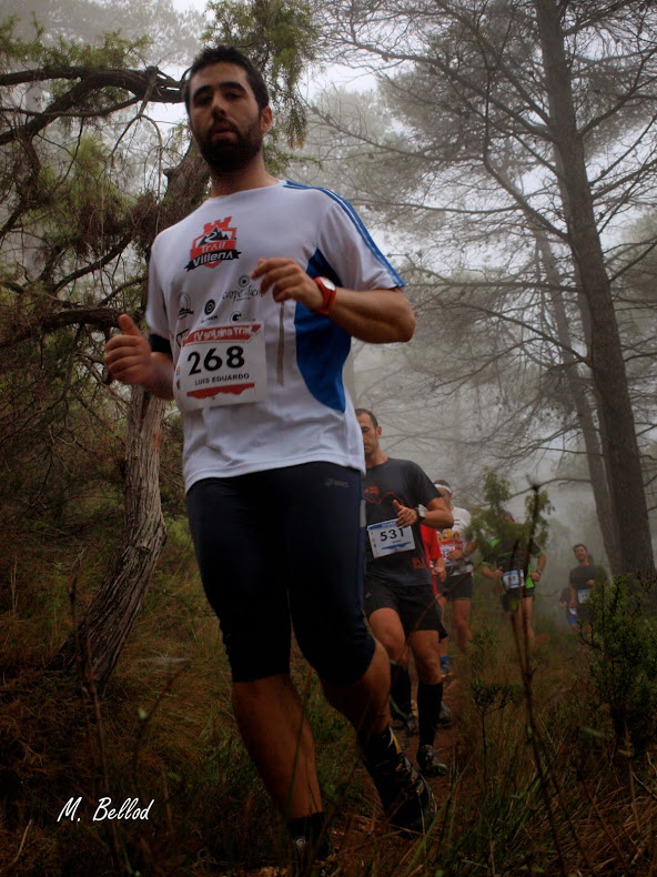 Luis en la senda de "Toll Vell"