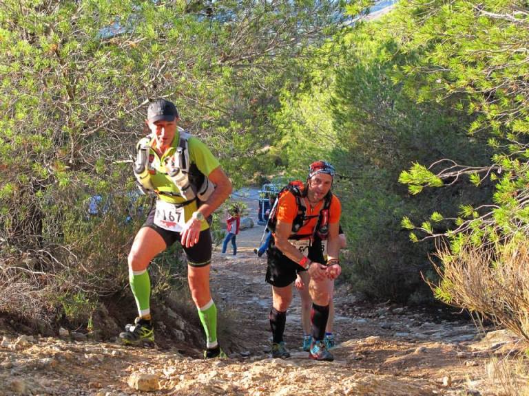 Emilio y Rai en plena subida