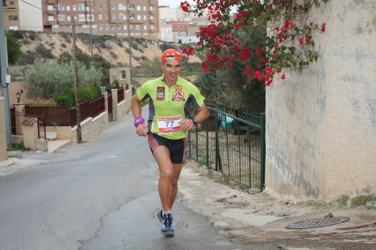 Juan José Malpica durante la prueba