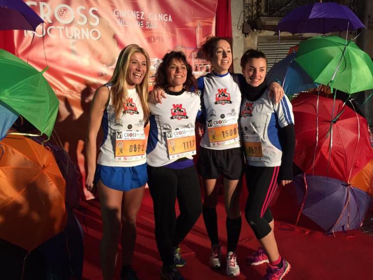 Gran actuación de las chicas de Trail Villena en Sax