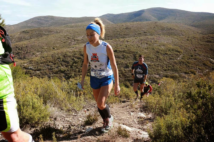 Irene Gil, segunda clasificada veterana en la modalidad de 22km