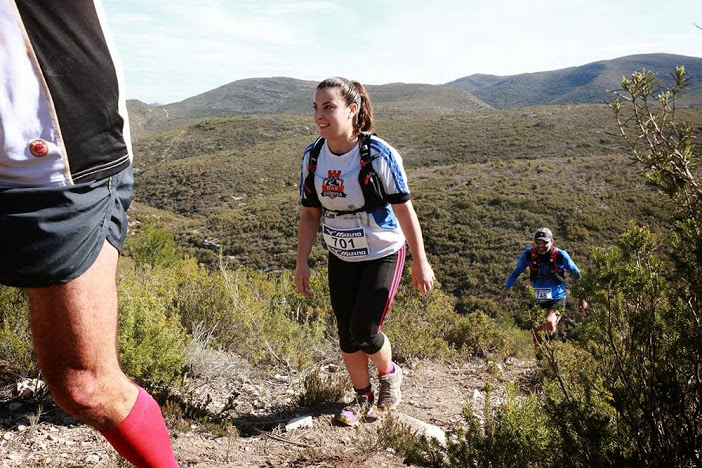 María Ángeles Gabaldón, cuarta en su categoría en la modalidad de 22km
