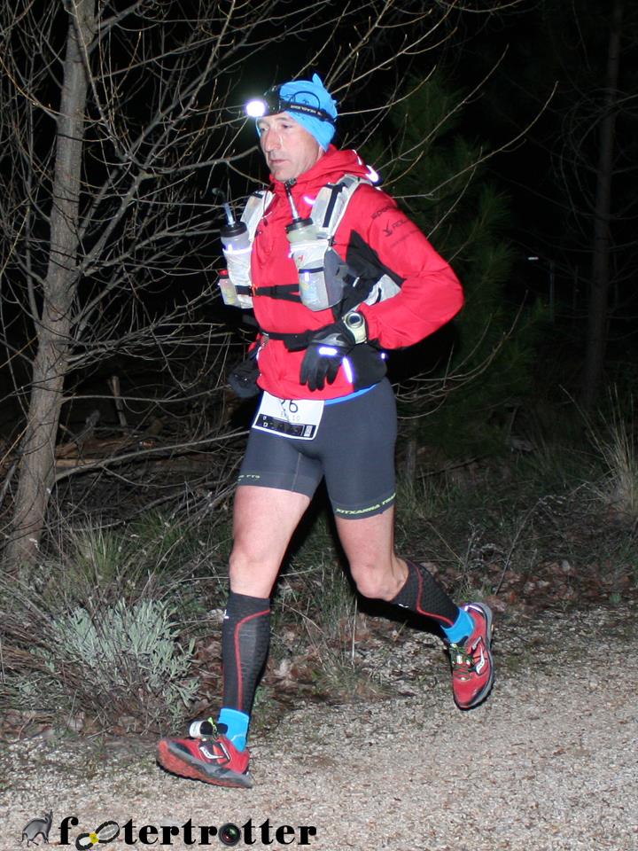 Emilio Alcaráz, durante el desarrollo de la prueba