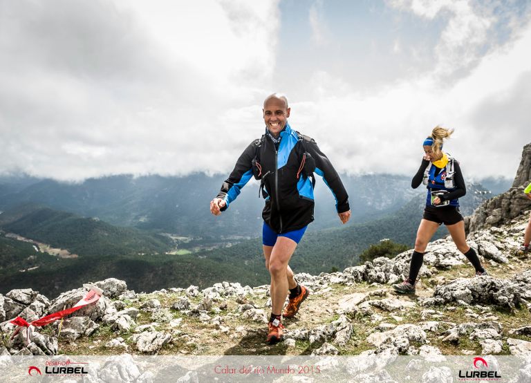 Jero Hernández, coronando el alto del Padroncillo