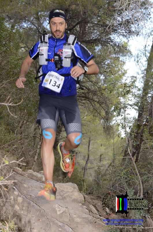José Francisco Giménez durante el desarrollo de la carrera