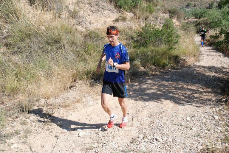 Raúl Briones en el tramo final de carrera