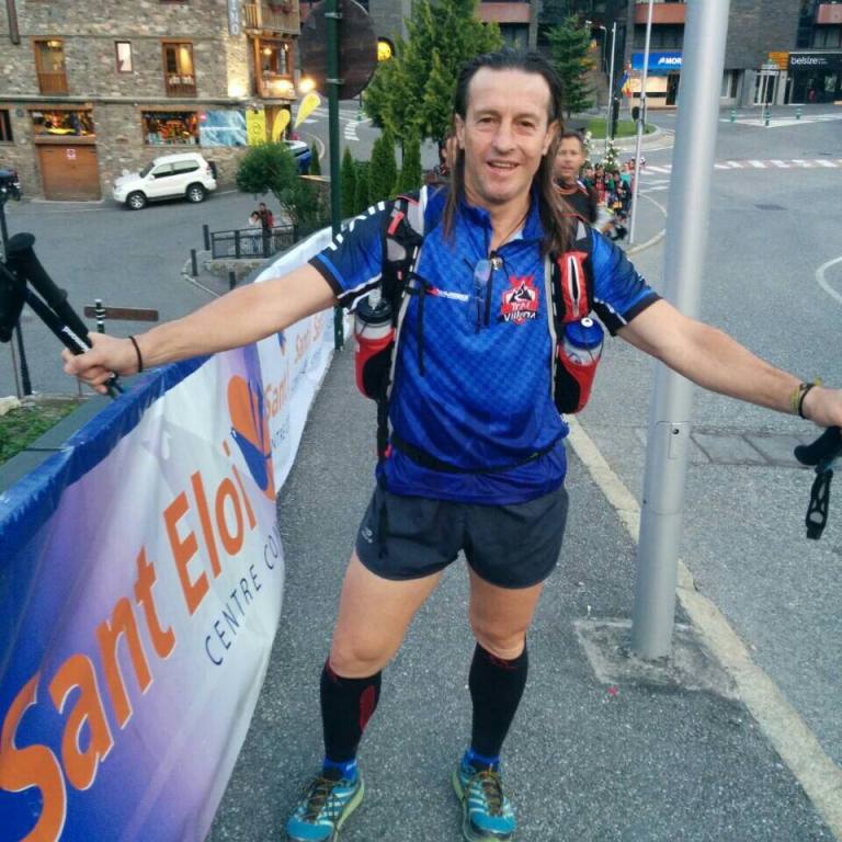 Raimundo Nus antes de darse la salida