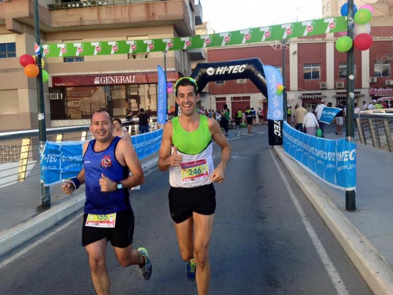 José María González durante la carrera