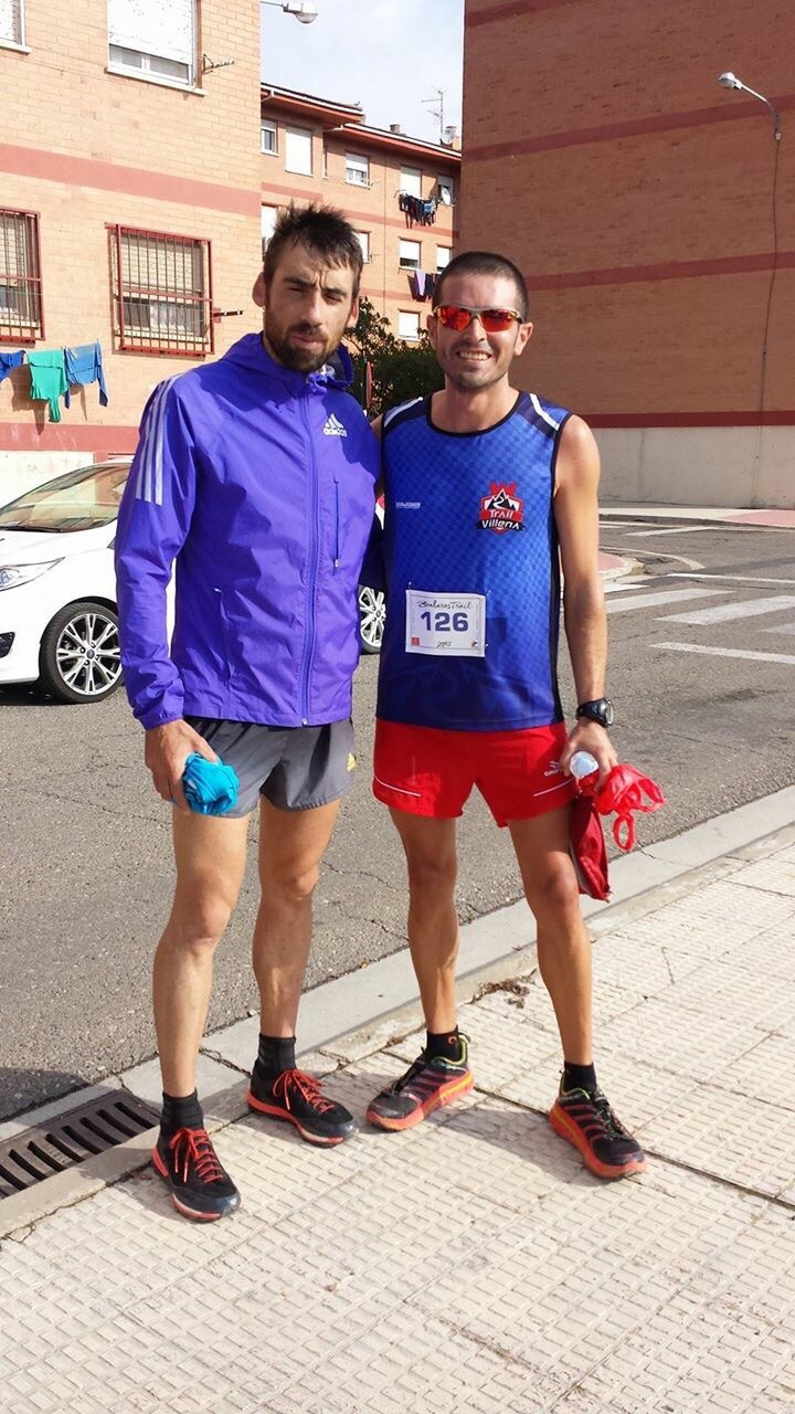 Marco junto a Luis Alberto Hernando