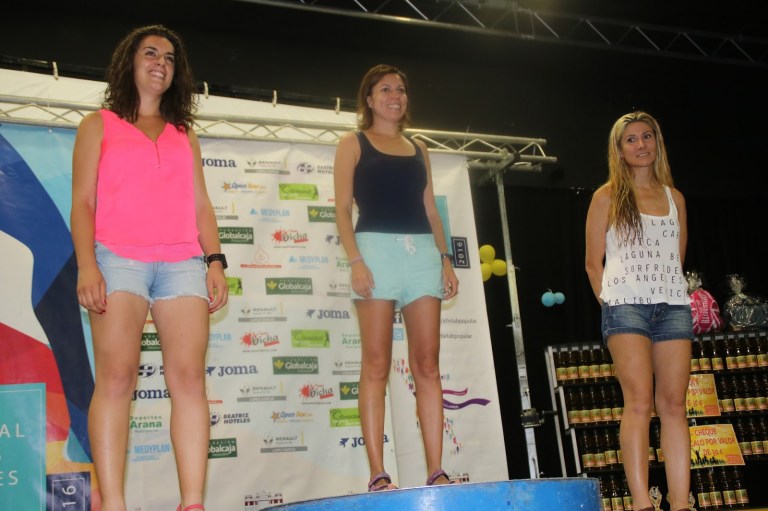 Podio Mª Angeles - Irene