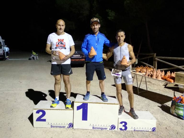 José Antonio en el podio