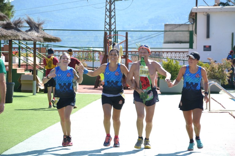 Davinia Quina Pilar en meta