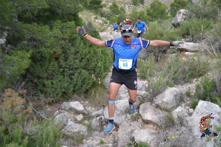 Miguel Flor en la última bajada