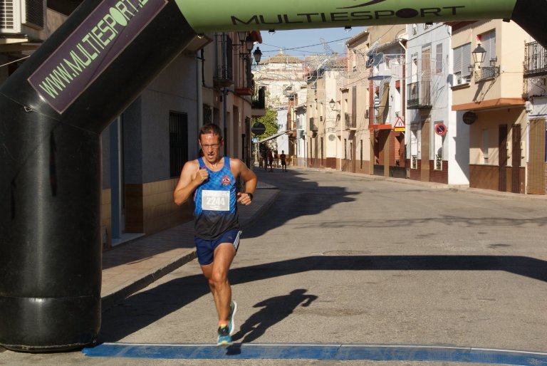 Sebastián Soriano durante la prueba