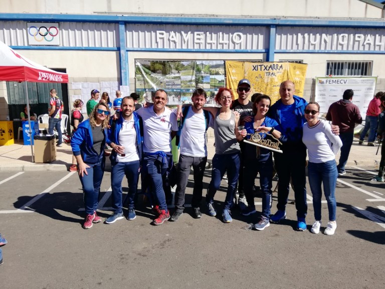 Equipo tras la prueba