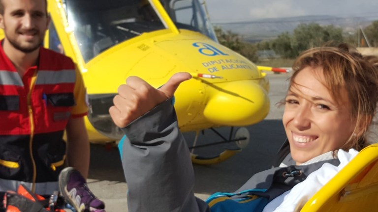 Araceli helicoptero