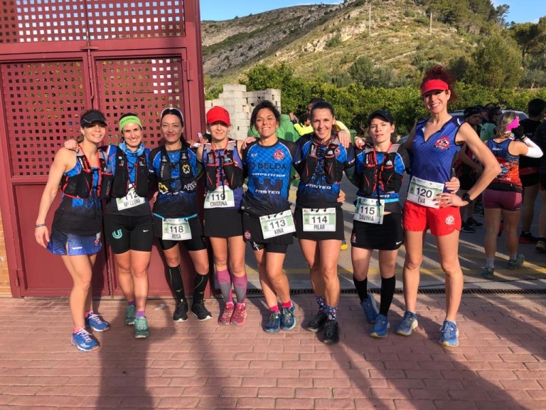 Equipo femenino CDME TRAIL VILLENA