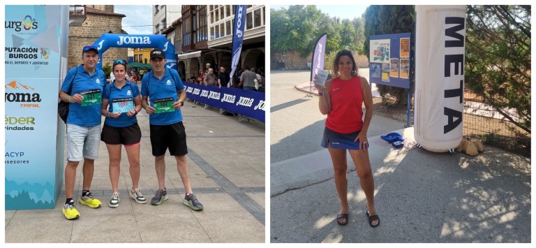 Presencia del Trail Villena en Burgos y Villena: kilómetros, solidaridad y esfuerzo