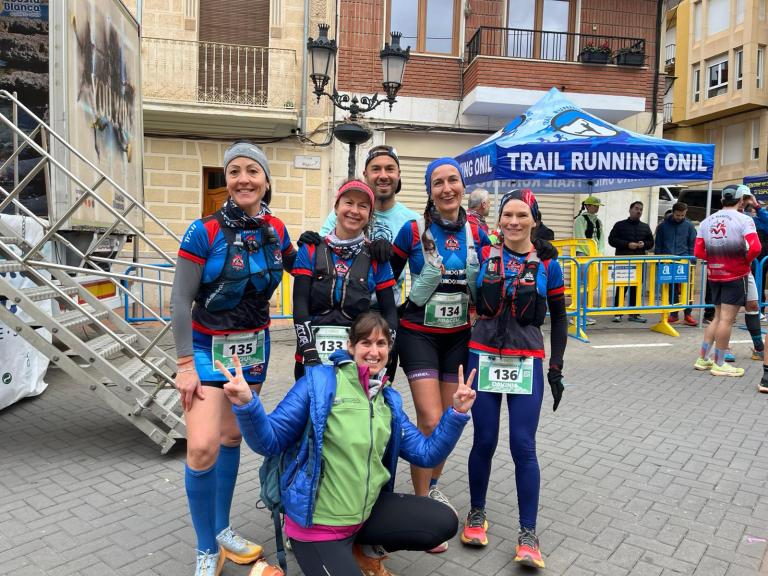 El Trail Villena suma kilómetros y buenos resultados en la 3.ª prueba de la Liga CxM FEMECV en Onil
